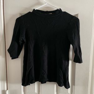 ModCloth Mock Neck Knit Top 🐈‍⬛